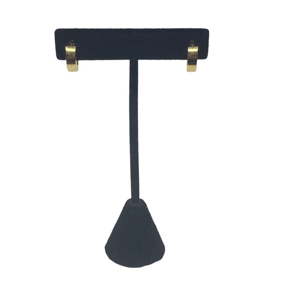 Vintage 90’s: 1 CT Diamond Huggies Earrings ☼ 12 Channel Set Round Stones ☼ 18K - Picture 9 of 16